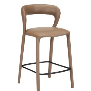 Titi Leather bar chair כיסא בר